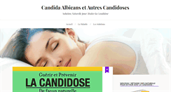 Desktop Screenshot of candidaalbicanstraitement.org
